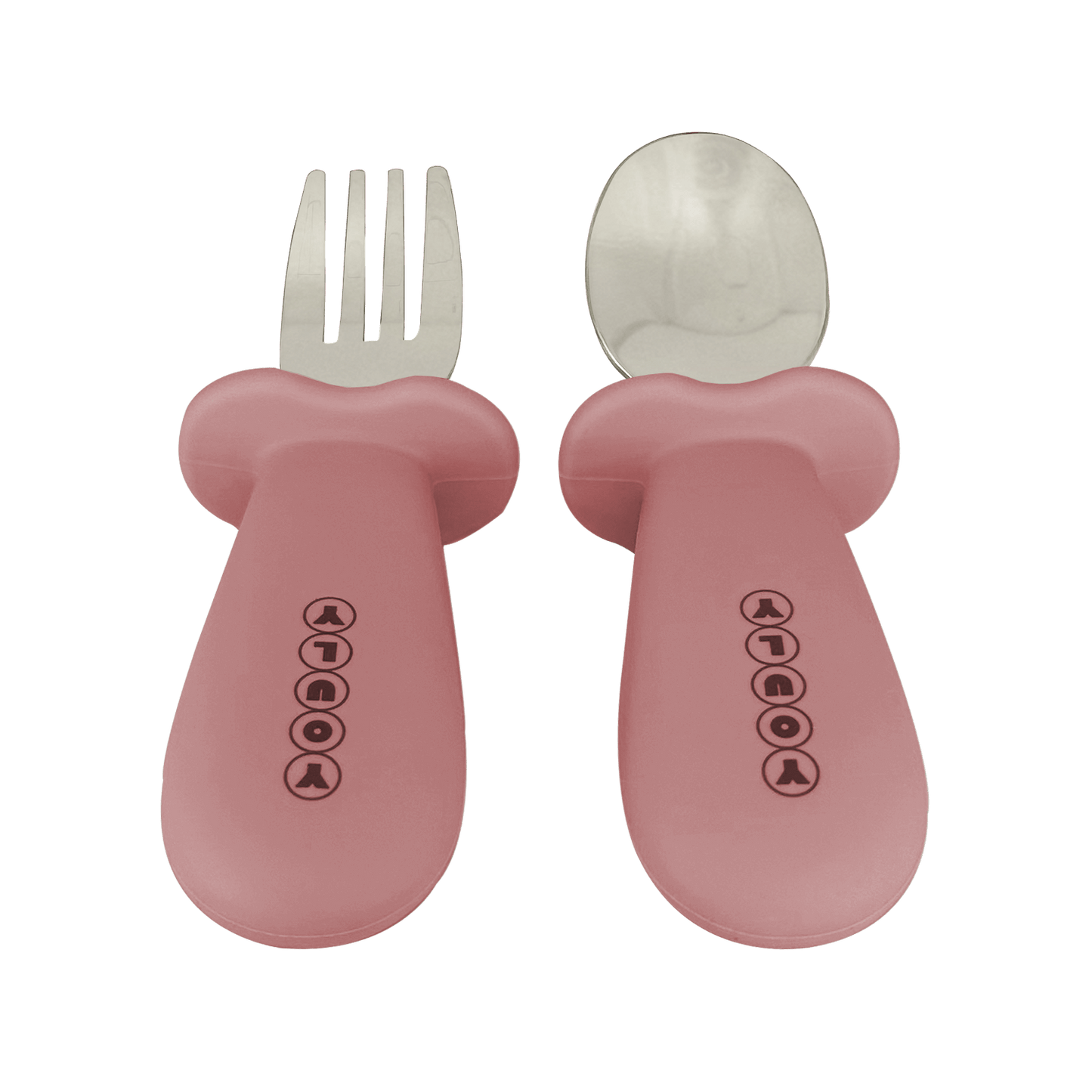 Kinderbestek Vintage Roze - Veilig en Duurzaam - Youly