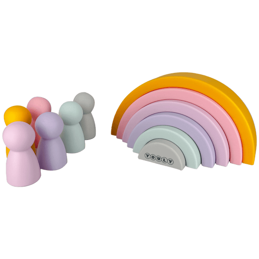 Montessori Regenboog - Pastel