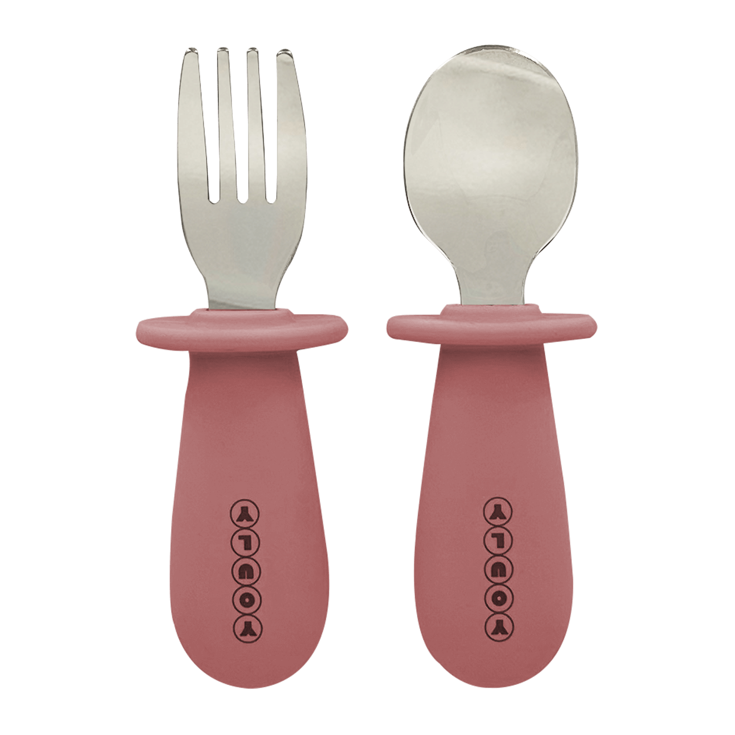 Kinderbestek Vintage Roze - Veilig en Duurzaam - Youly