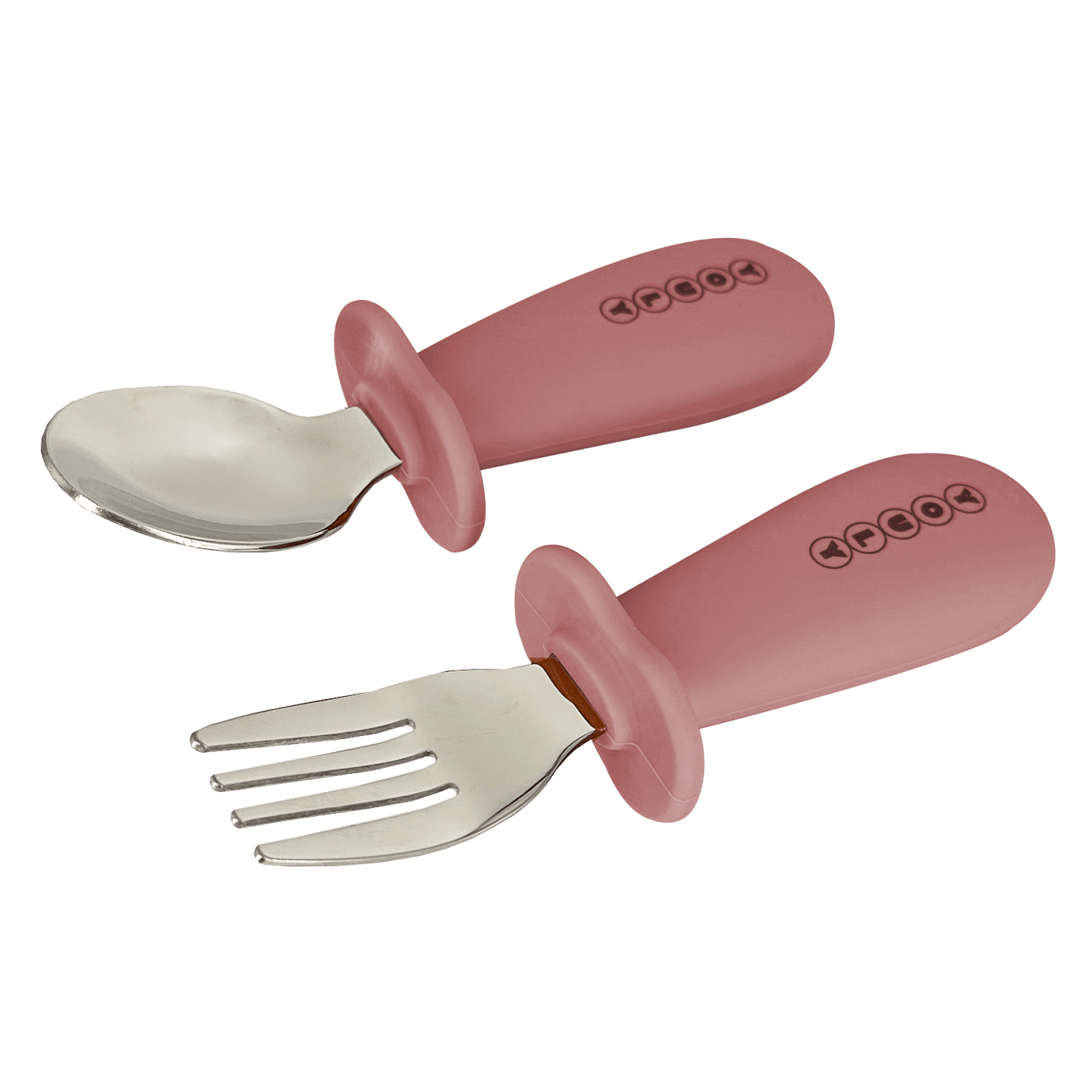 Kinderbestek Vintage Roze - Veilig en Duurzaam - Youly