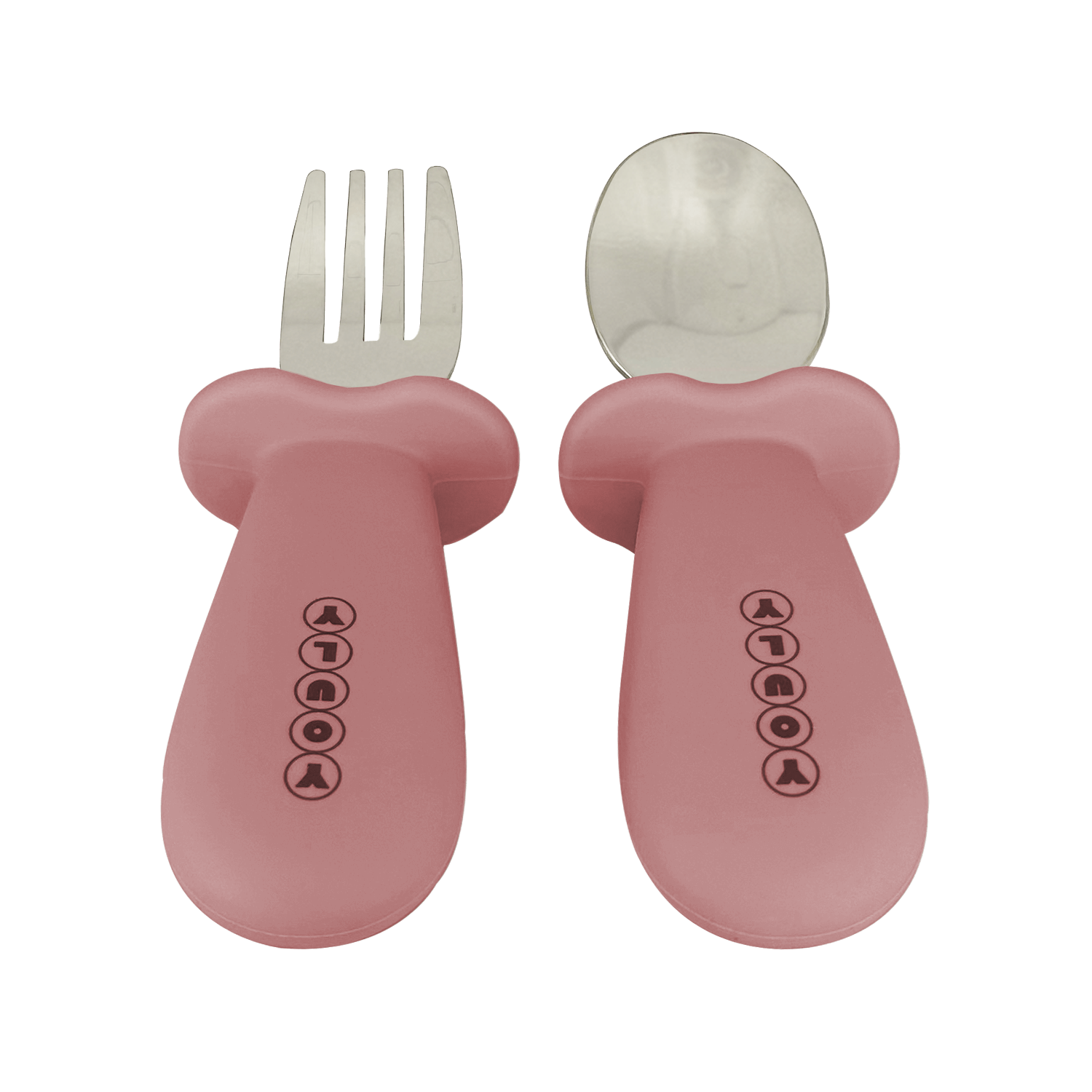 Kinderbestek Vintage Roze - Veilig en Duurzaam - Youly