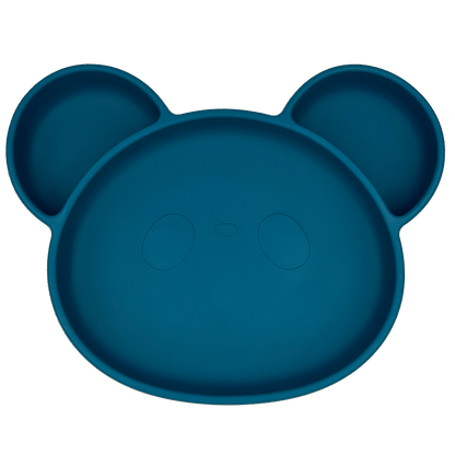 Siliconen Kinderbord Blauw - Siliconen Serviesset - Youly