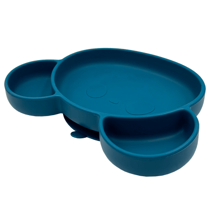 Siliconen Kinderbord Blauw - Siliconen Serviesset - Youly