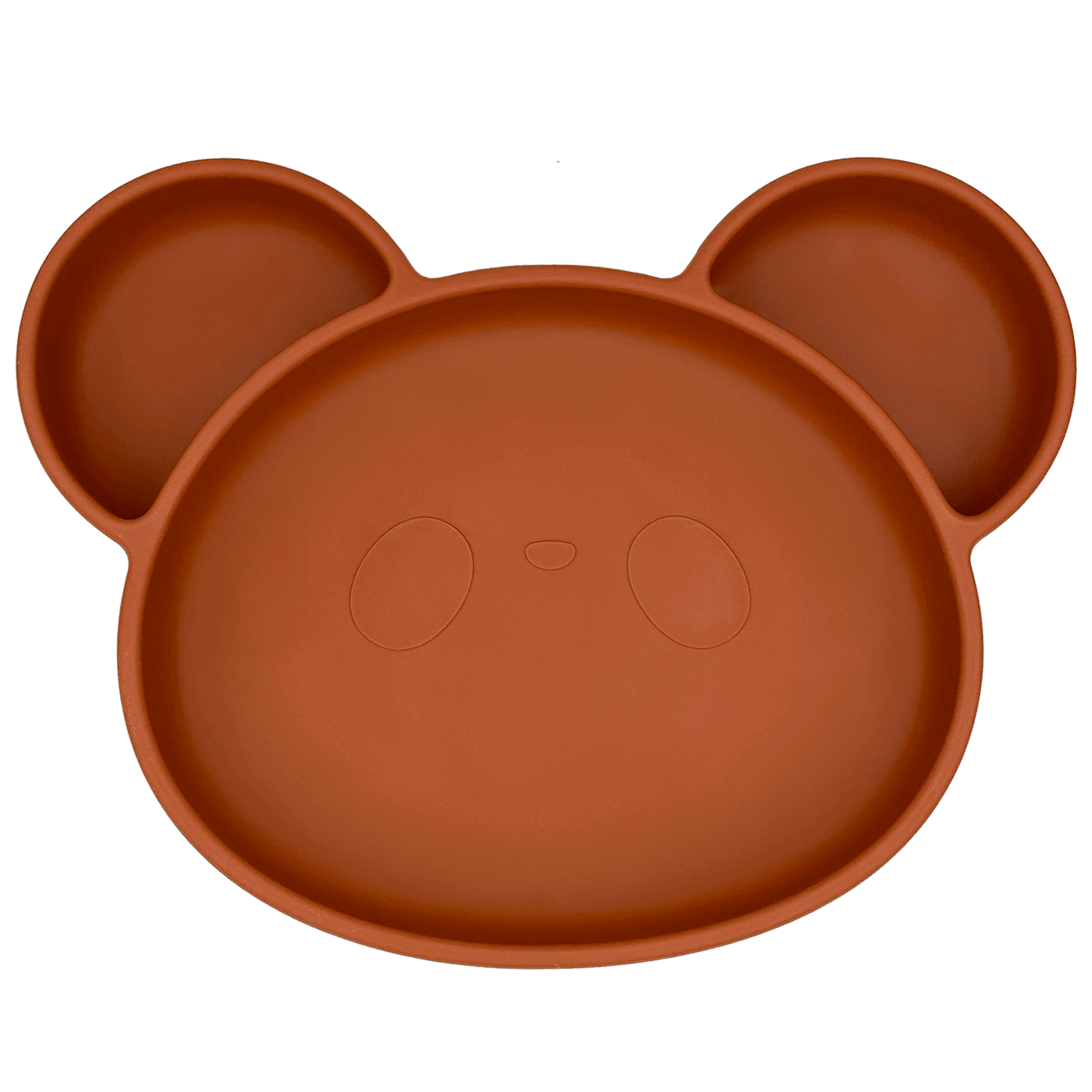 Kinderbord Met Zuignap - Kinderbord Beer - Roest Bruin - Youly
