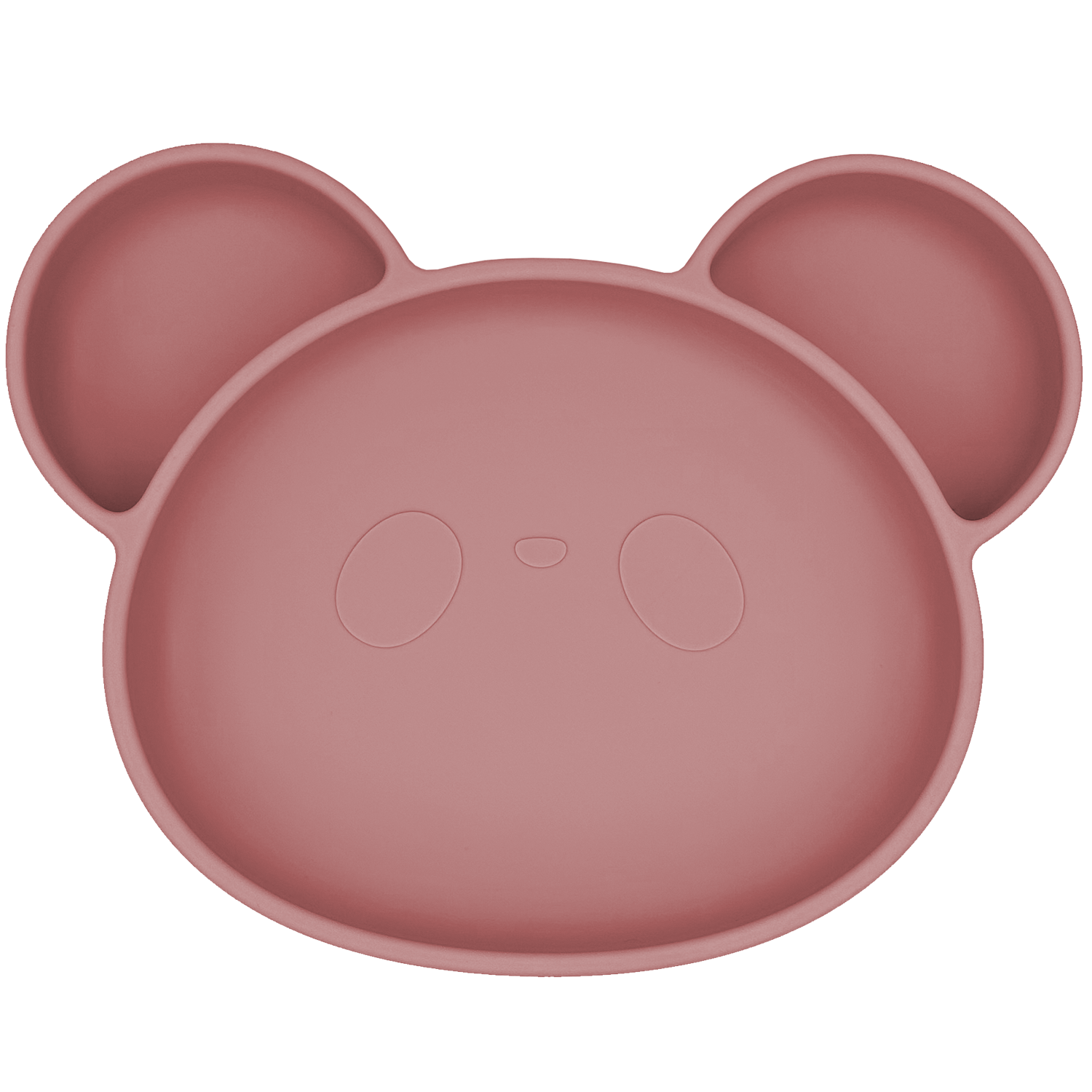 Kinderbord Met Zuignap - Kinderbord Beer - Vintage Roze - Youly