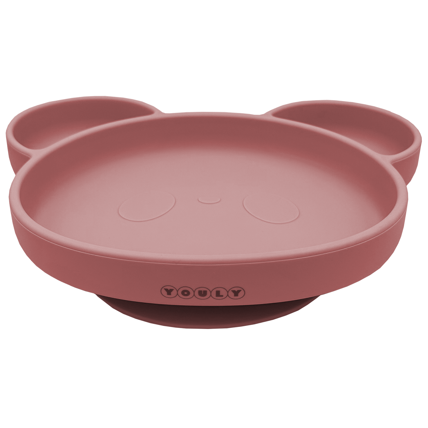 Siliconen Kinderbord - Siliconen Serviesset - Youly  Vintage Roze
