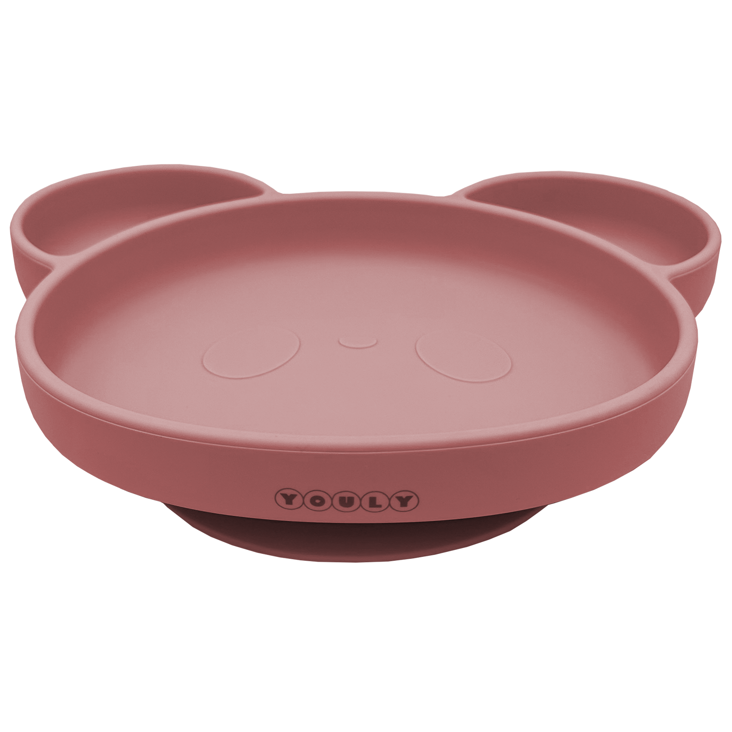 Siliconen Kinderbord - Siliconen Serviesset - Youly  Vintage Roze