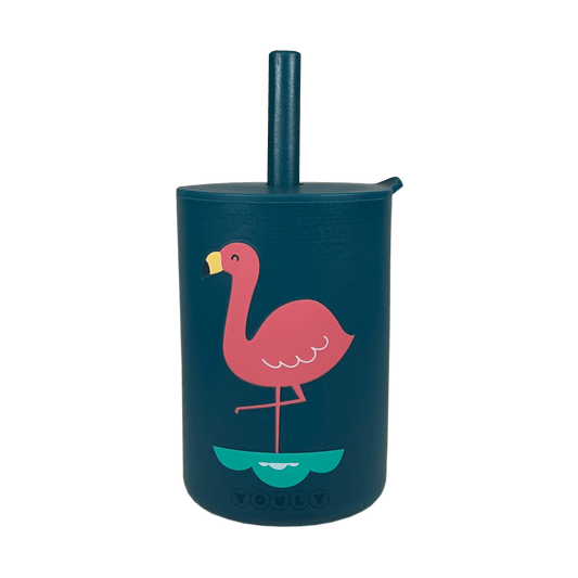 Rietjesbeker Flamingo - Veilig & Milieuvriendelijk - Youly