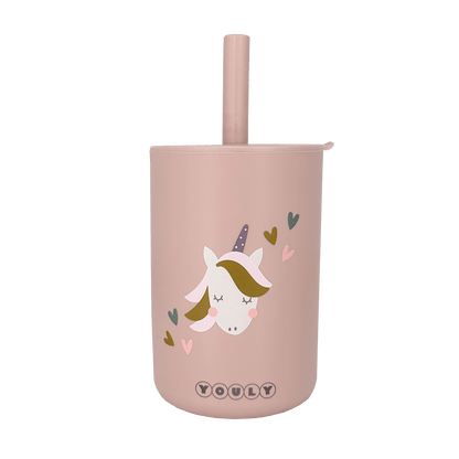 Rietjesbeker Unicorn - Veilig en Milieuvriendelijk - Youly
