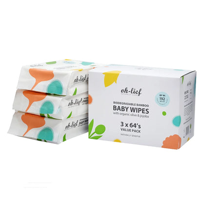 Biologische Billendoekjes - Oh-Lief Billendoekjes Box - Youly