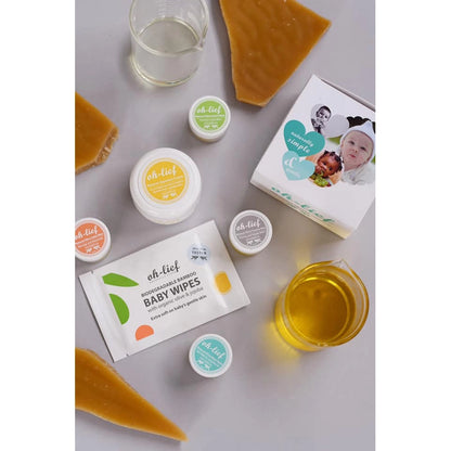 Oh-Lief Starters Box - Natuurlijke Baby Verzorgingsproducten - Youly