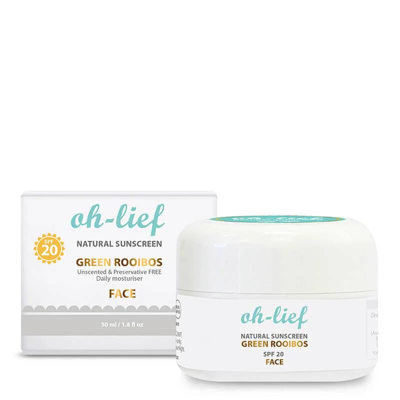 Natuurlijke Zonnebrandcrème Gezicht - Oh-Lief 50 ml - Youly