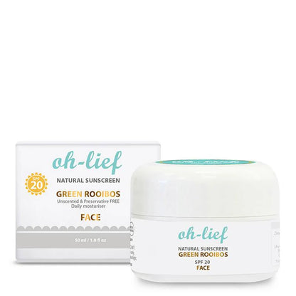 Natuurlijke Zonnebrandcrème Gezicht - Oh-Lief 50 ml - Youly