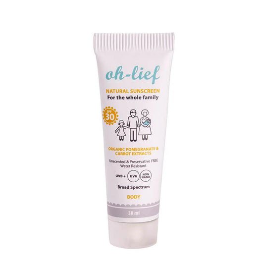 Natuurlijke Zonnebrandcrème SPF30 - Zonnebrand SPF 30 ml - Youly