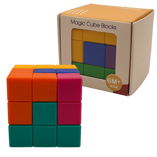 Montessori Kubus Speelgoed - Montessori Kubus Multi - Youly
