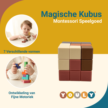 Magische Montessori Kubus - Montessori Kubus Speelgoed - Youly