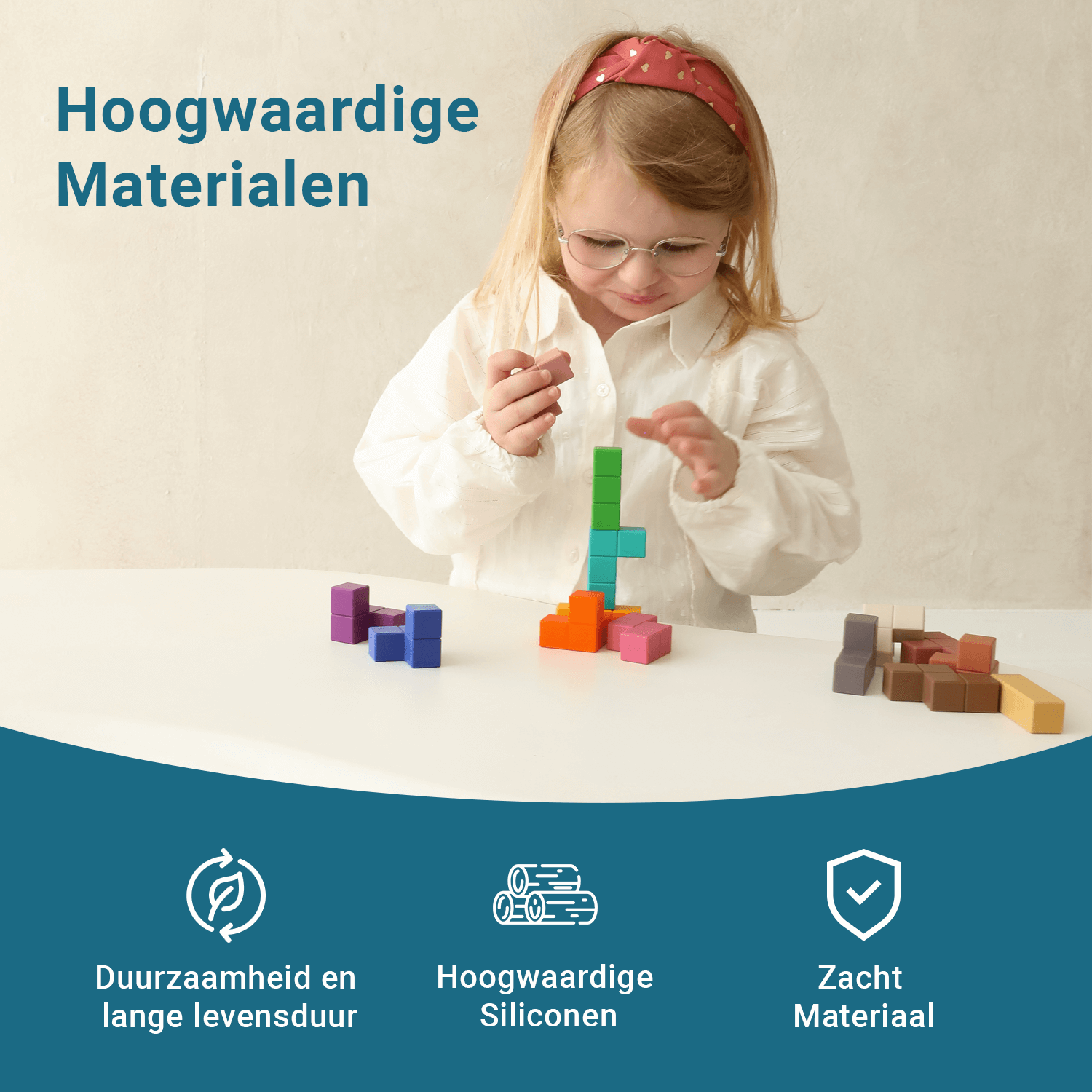 Montessori Kubus Speelgoed - Montessori Kubus Multi - Youly